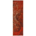 thumbnail image 5 of SAFAVIEH Classic Vintage Parker Paisley Overdyed Cotton Area Rug, Rust/Brown, 5' x 8', 5 of 9