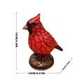 thumbnail image 2 of JHEHF Red Bird Lamp Stained Glass, Animal Series Art Night Light, Animal Lamps, 3D Cute Led Table Lamps LED Table Lamps with Warm Glow Gifts for Pet Lovers, 2 of 8
