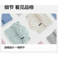 thumbnail image 5 of DuoJiaJ Soft Hooded Bathrobe Cozy Flannel Cloth Kimono Robe For Winter Loungewear With Pockets And Long Sleeves Womens Sleepwear Green One Size, 5 of 5