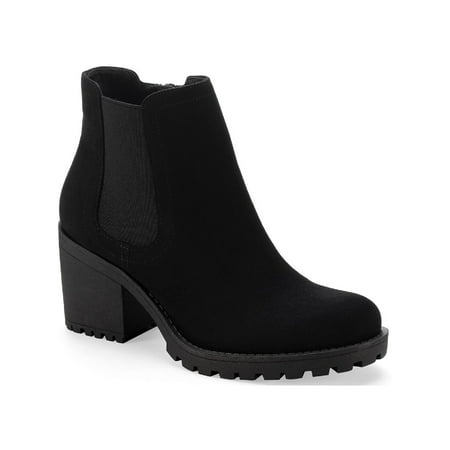 

Sun + Stone Womens Morghan Microfiber Booties Ankle Boots