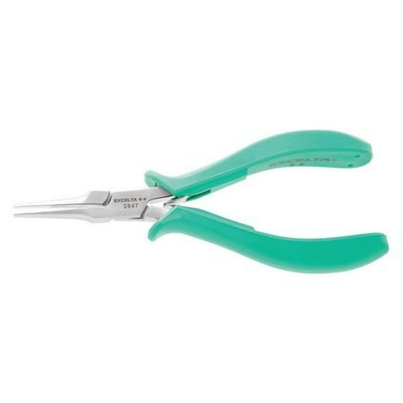 Excelta Pince 2847, Nez d'Aiguille, Longueur hors Tout de 5,5 Po, Acier Inoxydable