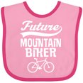 thumbnail image 3 of Inktastic Future Mountain Biker Boys or Girls Baby Bib, 3 of 4