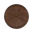 thumbnail image 3 of Powell Holloway Round Counter Height Dining Table with Shelf, Rustic Umber, 3 of 7