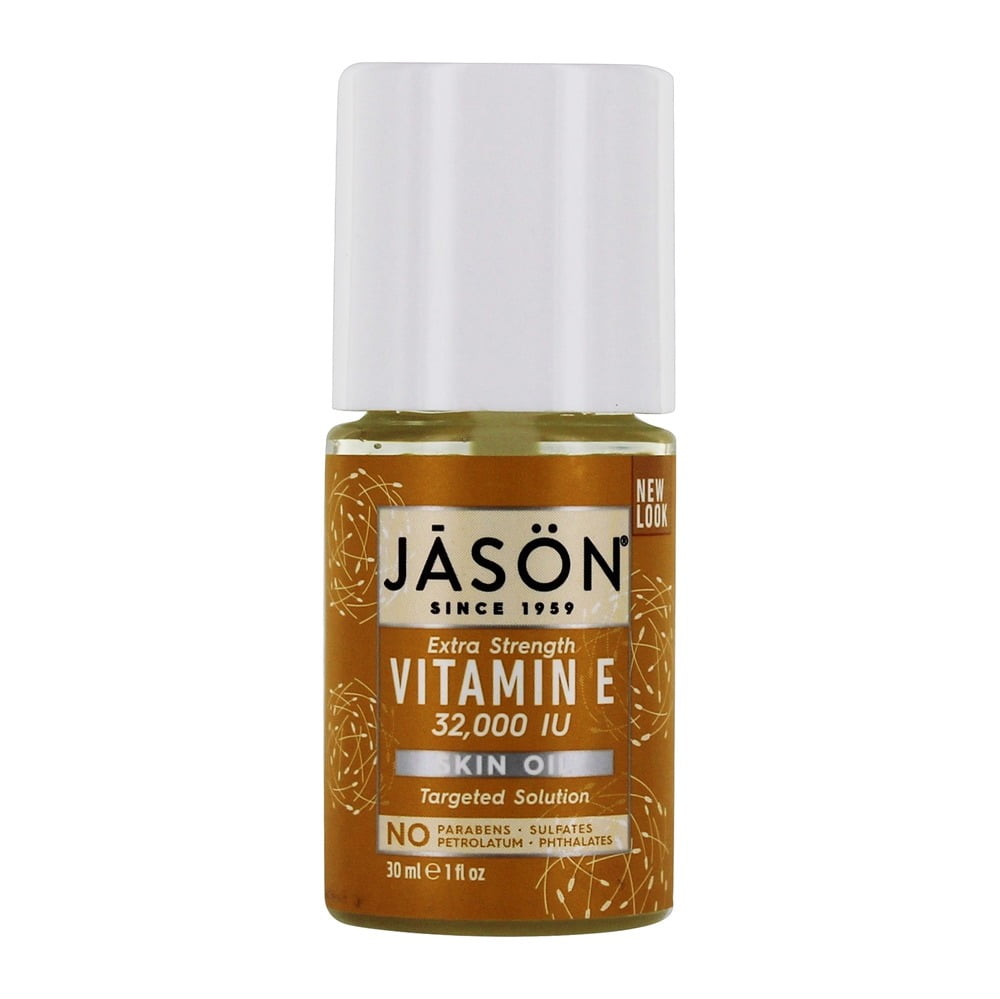 JASON Natural Products Extra Strength Vitamin E Skin Oil 32000 IU 1.1 fl. oz.