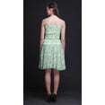 thumbnail image 3 of Bimba Robe Soleil Mini à Fleurs pour Femmes Taille Smockée Imprimée pour Vacances d'Été - Petite, 3 of 5