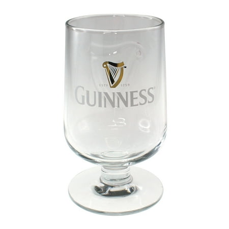 Guinness Beer Glasses - Guinness Embossed Stemmed Glass