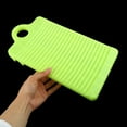 thumbnail image 4 of Unique Bargains Plastic Washboard Clothes Washing Board 315mm Length Light Yellow for Home Essential, 4 of 4