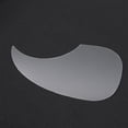 thumbnail image 3 of Pegatinas protectoras antiarañazos para guitarra acústica folk de 40-41 pulgadas, transparentes y personalizadas, para las yemas de los dedos, con diseño de barrido de deflector (blanco)., 3 of 7