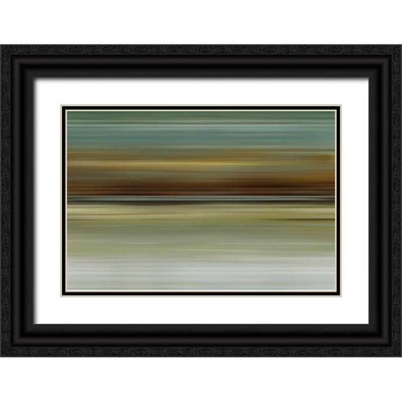 McMasters, James 32x23 Black Ornate Wood Framed with Double Matting Museum Art Print Titled - Odyssey II