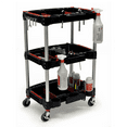 thumbnail image 2 of Luxor 3 Shelf Automotive Industrial Tool Storage Mechanics Cart, 2 of 2