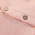 thumbnail image 6 of Mercatoo Baby Girls Cardigan Jacket Fleece Lined Button Down Newborn Boys Cute Sweater Coat Long Sleeve V Neck Warm Cotton, 6 of 8