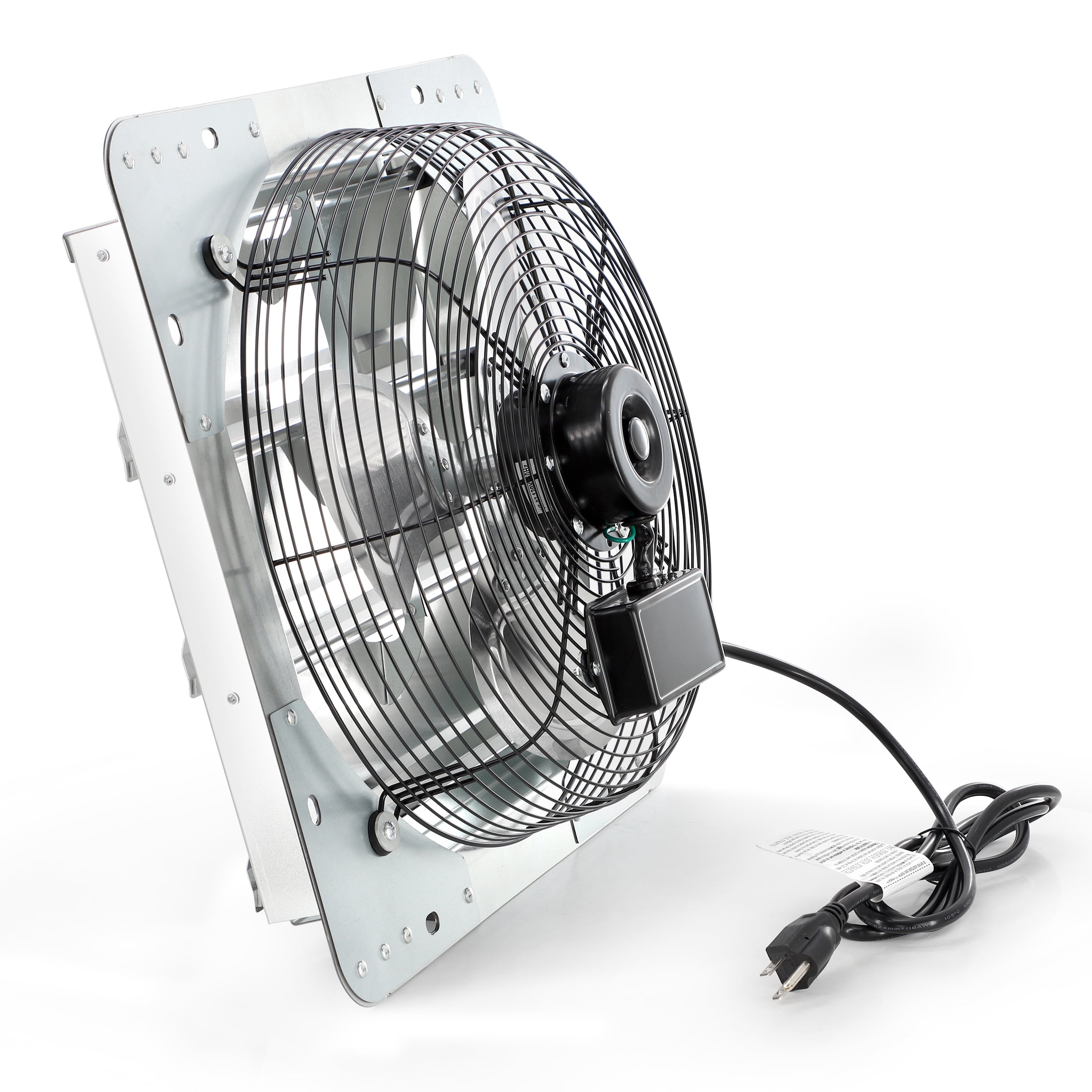 Vie Air 12 Inch Shutter Exhaust Fan with Power Cord