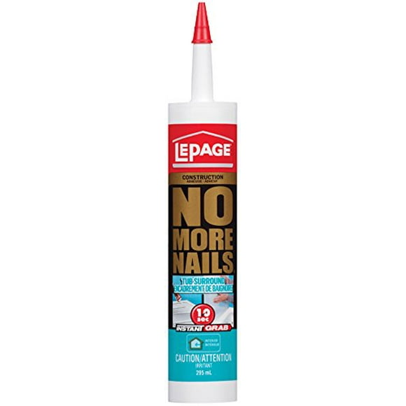 LePage No More Nails Tub Surround Adhesive, 295ml (1366350)