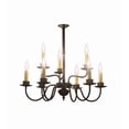 thumbnail image 2 of Meyda Tiffany 199600 Ean 9 Light 24" Wide Taper Candle Style Chandelier, 2 of 5