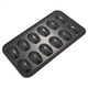 thumbnail image 4 of 8 Paquetes de Moldes Antiadherentes Madeleine, 12 Moldes para Hornear con Cáscaras, Moldes de Chocolate Antiadherentes para Horno Negro, 4 of 4