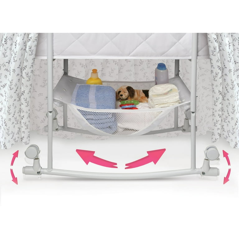 Badger basket lovely wishes bassinet in grey deals