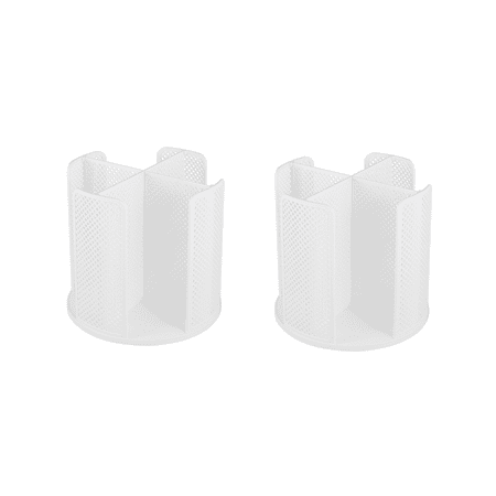 

Coffee Cup Dispenser 360 Degree Rotatable Paper Cup and Lid Holder Plastic 4 Compartment Cup Lid Organizer for Kitchen A