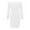 White, variant on Womens St. Patrick's Day Knit Dress,Solid Color Off-the-Shoulder & Long Sleeve Stretchy Slim-Fit Bodycon Pullover,Festive Outfit,Size:XL
