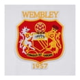 thumbnail image 4 of Fan Originals Mens United Wembley 1957 Crest V Neck T-Shirt, 4 of 5