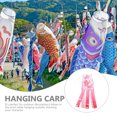 thumbnail image 4 of Japanese Carp Streamer Outdoor Hanging Windsock Decor Colorful Fish Streamer Restaurant Outdoor Decor, 4 of 9