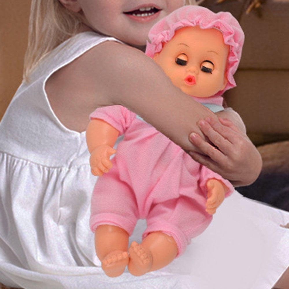 1 Set Doll Stroller Sturdy Easy Fold Lightweight Creative Doll Pram Toy with Baby Doll for Girl Walmart
