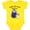 Yellow, variant on Inktastic Happy Birthday, Mama Cute Penguins Boys or Girls Baby Bodysuit