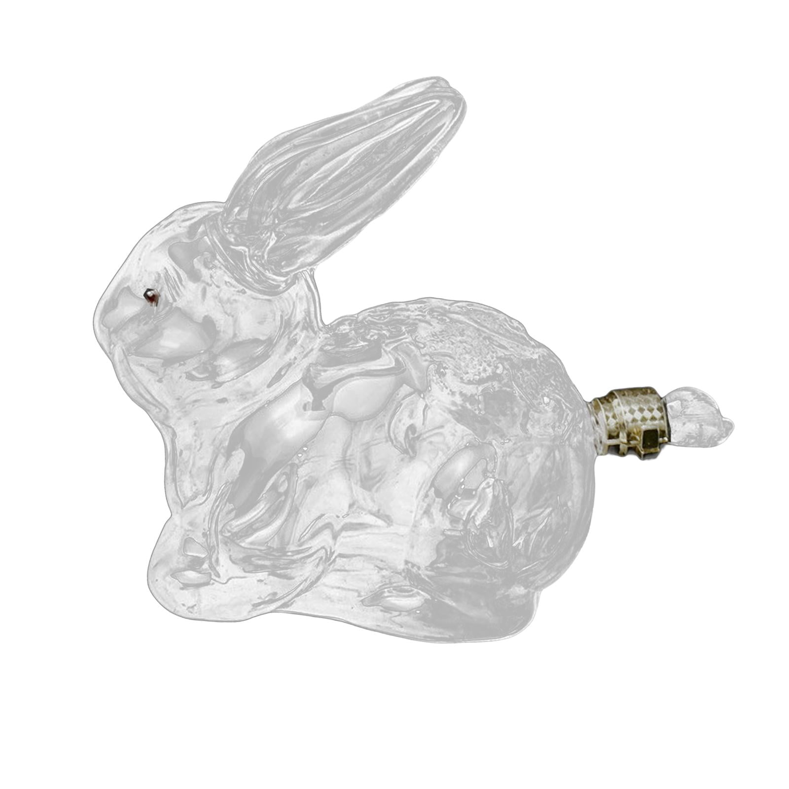 Animal Decanter Beautiful Profile Rabbit Airtight Stopper Creative