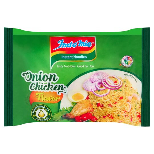 Indomie Onion Noodles 70g (4 counts) - Walmart.com