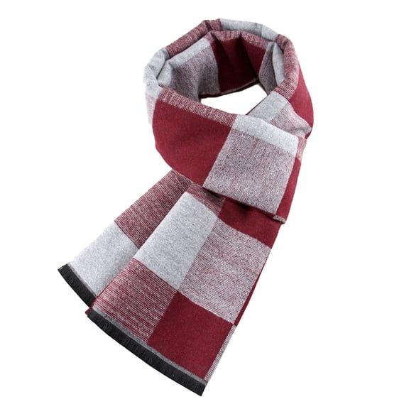 Cekizud Scarves for Women Printed Cotton Linen Scarf Tassel Decor Russian Style Headscarf