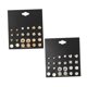 thumbnail image 4 of BRIGHTFUFU 24 Pares De Pendientes Chic Para Mujer Con Y Triángulo En, 4 of 8