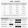 thumbnail image 3 of Women's Casual Pants Drawstring Leopard Print Color Block Side Striped Straight Leg Wide Leg Loose Pants Brown S, 3 of 9