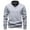 GY2, variant on Mens Sweater Tops Fashion Knit Collar Layered Long Sleeve Autumn and Winter Clothes for Men,GY2,4XL