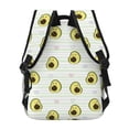 thumbnail image 4 of Fotbe Avocado of a Hear Pattern Casual Backpack for School, Travel, and Outdoor Activities - Durable, Lightweight, and Comfortable, 4 of 5