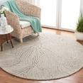 thumbnail image 2 of SAFAVIEH Metro Daragh Geometric Area Rug, Light Blue/Ivory, 6' x 6' Round, 2 of 8