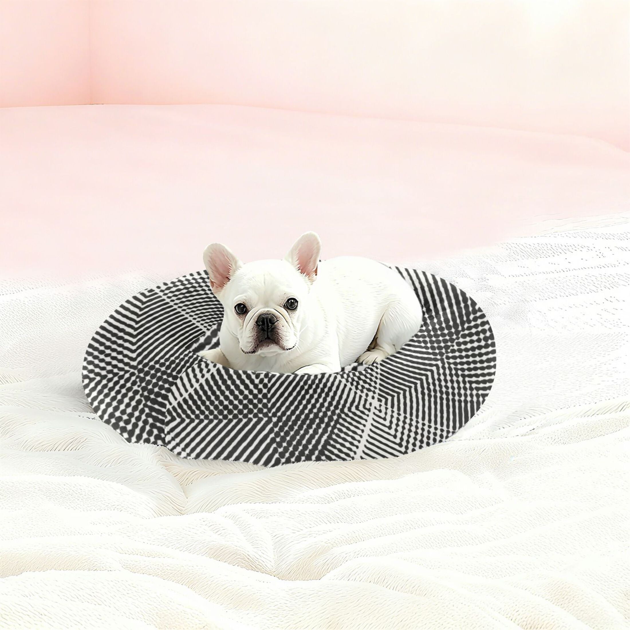 Pet Bed Pet Mat Cozy Removable & Washable Comfort For Cats And Dogs Small Diagonal Lines