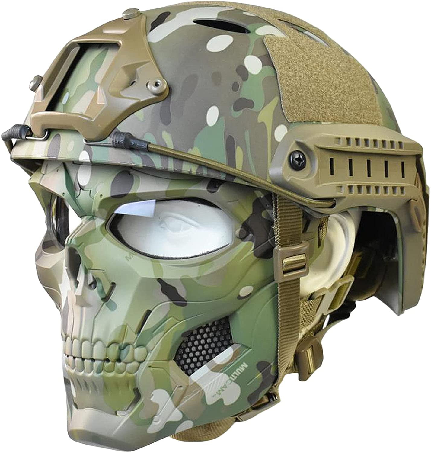 Anyoupin Tactical Helmet,Fast PJ Type Paintball Airsoft Military Helmet 