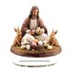 thumbnail image 1 of Decoración de mesa de conejo de Pascua con diseño hueco - Centro de mesa acrílico para casa u oficina, 1 of 5