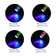 thumbnail image 5 of Unique Bargains UV Mini 9 LED Aluminum Flashlight Ultraviolet Blacklight Torch Multicolor 4Pcs, 5 of 5