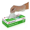 Dealmed Vinyl Medical Exam Gloves, Disposable, Non-Irritating, Latex-Free for First Aid and Medical Facilities, Clear (X-Large, Box of 100)