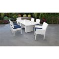 thumbnail image 1 of Miami Patio Rectangulaire Table à Manger 4 Fauteuils 2 Fauteuils, 1 of 2