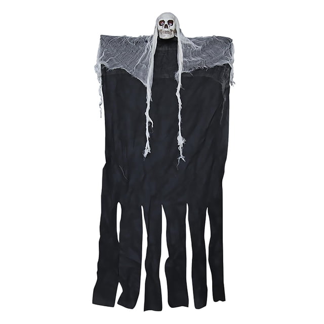 DPTALR Halloween Costume Props Horror Plastic Skull Ghost Curtain Hanging Hanging Ghost