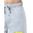 thumbnail image 3 of Nickelodeon SpongeBob SquarePants Mens' Chillin' Sleep Pajama Shorts, 3 of 6