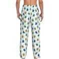 thumbnail image 3 of Picia Cute Turtle Mens Soft Woven Cotton Elastic Waistband Sleep Pajama Pant Lounge Sleep Pant With Pockets And Drawstring-Medium, 3 of 9