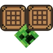 Unique Dinner Plates Napkins Minecraft Party Supply Set, 16 Serving