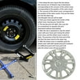 thumbnail image 4 of Wheel Rim Cover, Silver 4Pcs 14in Wheel Hubcap Scratch  Stylish  For Most Cars, 4 of 8