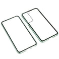 thumbnail image 2 of Phone Protective Case, Rustproof Metal Full Wrap Beautiful Double Sided Glass Smartphone  Case  For S22, 2 of 7