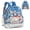 Christmas Geese Pattern, variant on Uourmeti Quilted Backpack Purse with Camo Leaf Flag, Polyester Mini Daypack for Women, Stylish Bag for Gym, Work and Daily Use