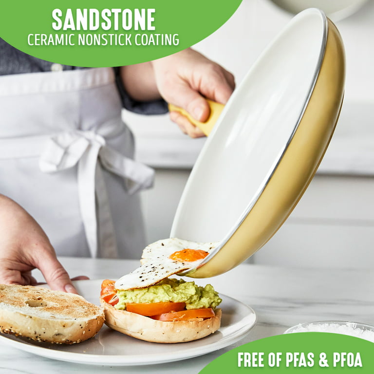 GreenLife  Sandstone 2.5-Quart Sauce Pan
