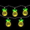 thumbnail image 3 of Northlight LED Pineapple Indoor Outdoor Patio Light Set - 4.5' Clear Wire - 10ct, 3 of 8