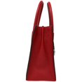thumbnail image 2 of Michael Kors Women's Medium Mercer Bonded Leather Tote Shoulder Bag - Bright Red, 2 of 3